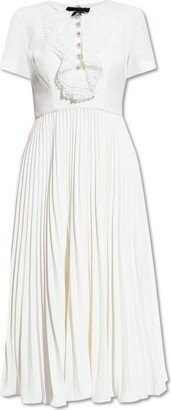 Pleated Hem Dress