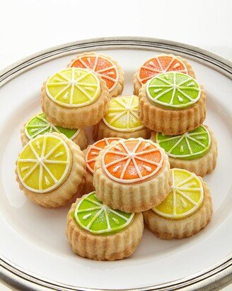 Le Gourmet Baking Citrus-Glaze Shortbread Cookies