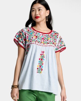 Marina Embroidered Top