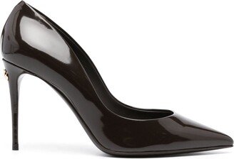 Cardinale 100mm leather pumps