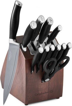 Contemporary 13pc Nonstick Self-Sharpening Cutlery Set