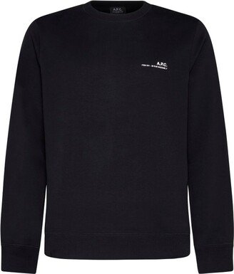 Logo Printed Crewneck Sweatshirt-CO