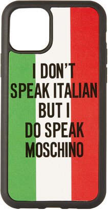 Black Italian Slogan iPhone 11 Pro Case