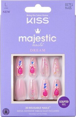 KISS Products Fake Nails - Lovely Bubbly - 34ct