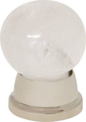 Rock Crystal | Natural Quartz Cabinet Knob For Drawers & Cabinets - Ck-Rcmr-25 From Rch Hardware