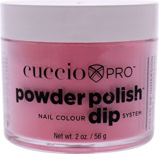 Pro Powder Polish Nail Colour Dip System - Passionate Pink by Cuccio Colour for Women - 1.6 oz Nail Powder