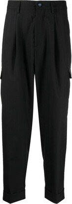 Cropped Tapered Trousers-AP