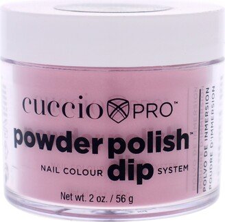 Pro Powder Polish Nail Colour Dip System - Rose With Shimmer by Cuccio Colour for Women - 1.6 oz Nail Powder