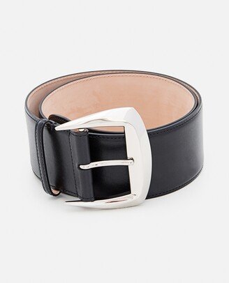 Leather Waist Buckle Belt