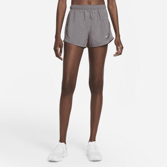 Women's Tempo Brief-Lined Running Shorts in Grey
