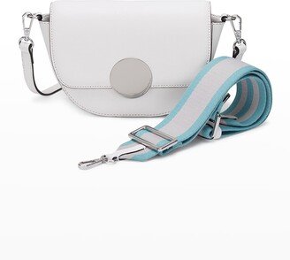 Lottie Saddle Leather Crossbody Bag