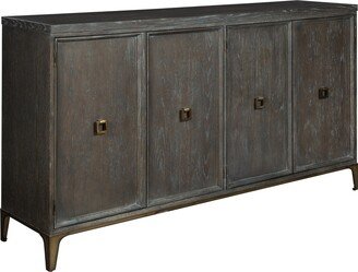 Edgewater 4-door Wood Entertainment Center