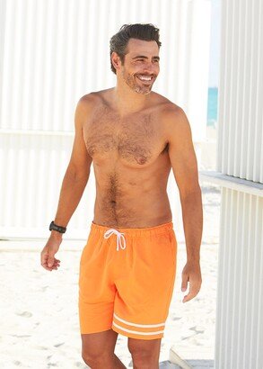 Men's Tangerine Swim Trunks