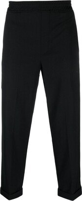 Slim-Cut Tailored Trousers-BP
