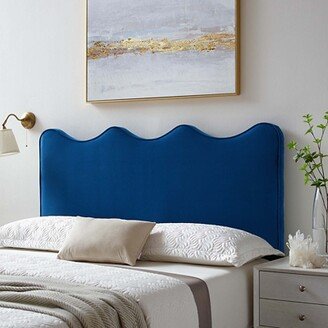 Athena Queen/Full Velvet Headboard