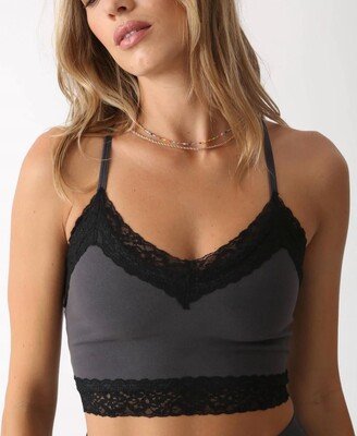 Venus Lace Bra In Vintage Onyx