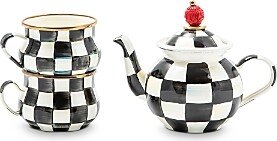 Mackenzie-Childs Courtly Check Tea Party Set