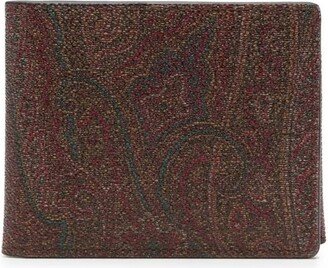 Paisley Pattern Bi-Fold Wallet