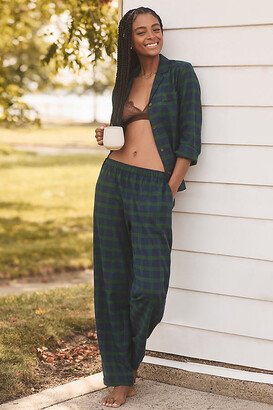 Long-Sleeve Flannel Pajama Set