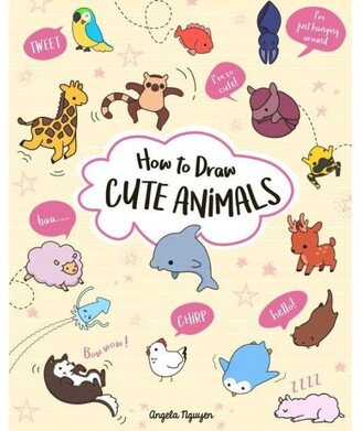 Barnes & Noble How to Draw Cute Animals by Angela Nguyen