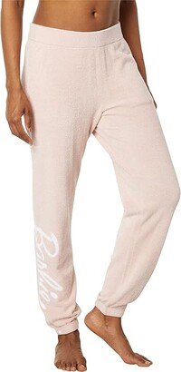 CozyChic Ultra Lite(r) Barbie Sweatpants (Dusty Rose/White) Women's Casual Pants