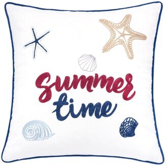 Summer Square Decorative Throw Pillow