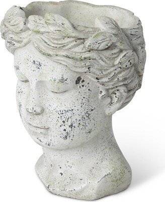 Park Hill Collection Concrete Bust Planter Large