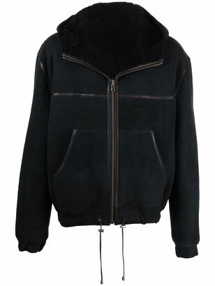 MARANT Hooded Shearling Jacket