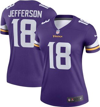 Women's Justin Jefferson Purple Minnesota Vikings Legend Jersey