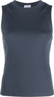 Ribbed Cotton Tank Top