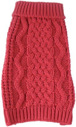 Swivel Swirl Heavy Cable Knit Sweater - Medium