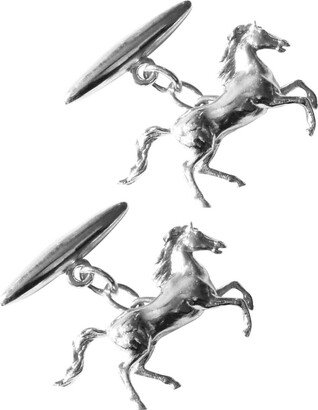 Horse Cufflinks - Silver