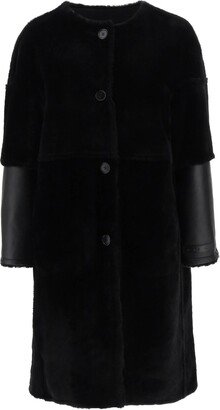 Reversible Shearling Coat-AA