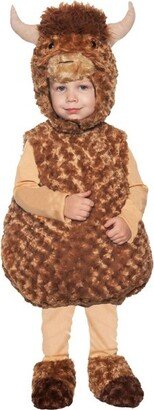 Underwraps Costumes Highland Cattle Belly Baby Toddler Costume, X-Large