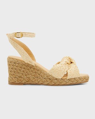 Playa Ankle-Strap Wedge Espadrille Sandals