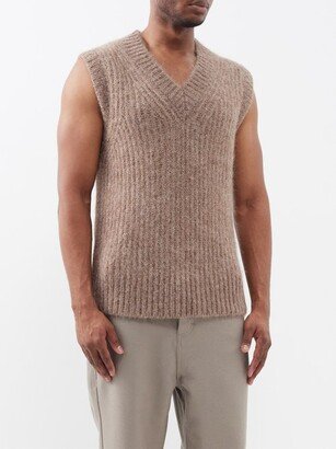 V-neck Alpaca-blend Sweater Vest