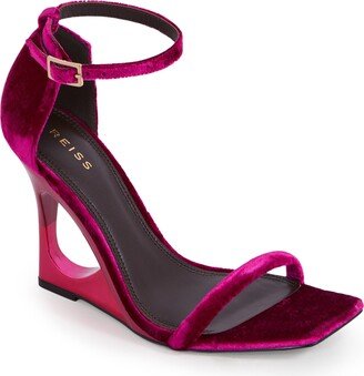 Cora Ankle Strap Wedge Sandal