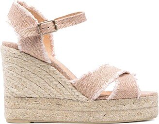 Open-Toe 110mm Platform Espadrilles