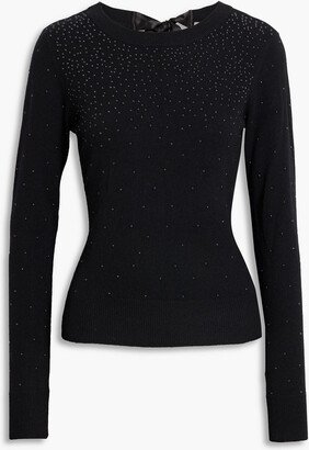 Studded cashmere sweater