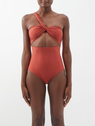 Narcissus One-shoulder Cutout Swimsuit