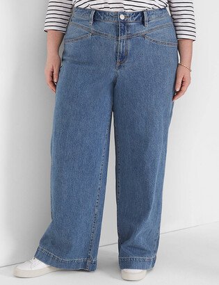 Signature Fit Wide Leg Jean-AB