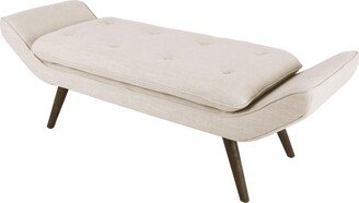 New Pacific Direct Newcastle Fabric Tufted Benches