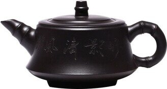 Oriarm Hei Zhuni Clay Yixing Tea Pot, Chinese Zisha Pottery Teapot