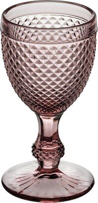 Set Of 4 Bicos Rosa Water Goblets (280Ml)