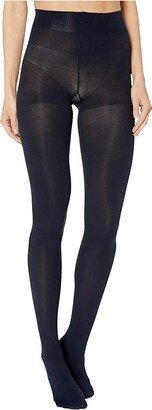 Super Opaque Tights with Control Top (Navy) Hose