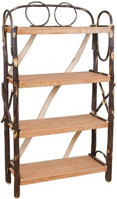 Kunkle Holdings, LLC Hickory Log Bookshelf