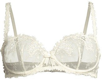 Wish Embroidered Demi Bra