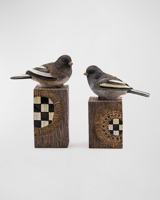 Courtly Birds, Set of 2