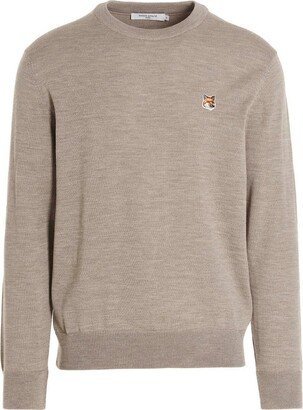 Fox Head Patch Long-Sleeved Jumper