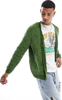 Relaxed Chenille Cardigan